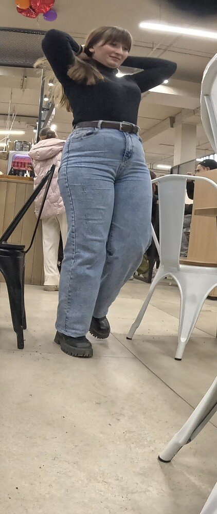 Fat ass russian girl in jeans creepshot #2gVUTd2E